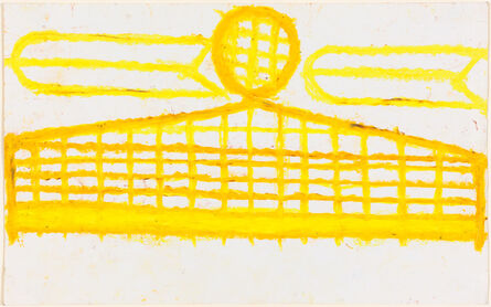 Evelyn Reyes, ‘Fence with Carrots (Yellow)’, 2003