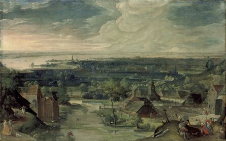 Hans Bol, ‘River Landscape’, 1578