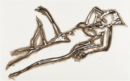 Tom Wesselmann, ‘Monica Lying Down One Arm Up’, 1990