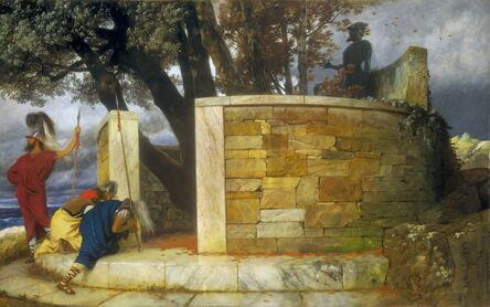 Arnold Böcklin, ‘The Sanctuary of Hercules’, 1884