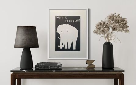 David Shrigley, ‘White Elephant’, 2021
