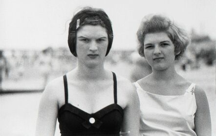 Diane Arbus, ‘Two girls on the beach,  Coney Island, N.Y. 1958’, 1958
