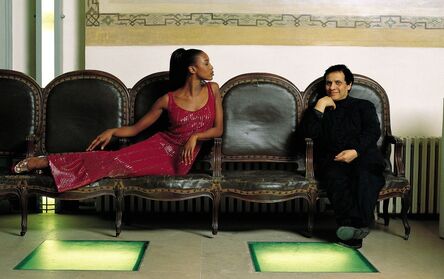Jean-Marie Périer, ‘Azzedine Alaïa and Naomie Campbell, 1996’