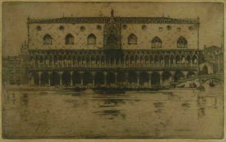 Sir David Young Cameron, ‘The Doge's Palace, Venice’, 1902