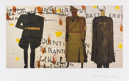 Rose Wylie, ‘Inglorious Basterds’, 2013