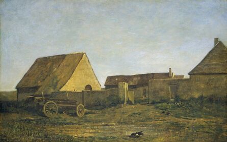 Charles François Daubigny, ‘The Farm’, 1855