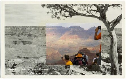 Mark Klett, ‘Grand Canyon from Yavapai Point, from a set of 20 altered postcards’, 2012