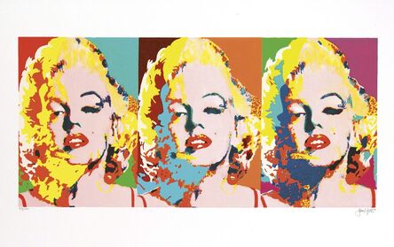 James Gill, ‘Three Faces of Marilyn’, 2014