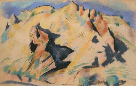 Marsden Hartley, ‘New Mexico Landscape’, 1918-19