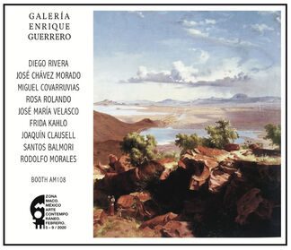 Galeria Enrique Guerrero at ZⓈONAMACO 2020, installation view