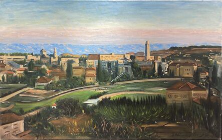 Ludwig Blum, ‘Jerusalem view ’, 1930