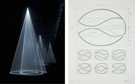 Anthony McCall, ‘Study For Breath III’, 2004