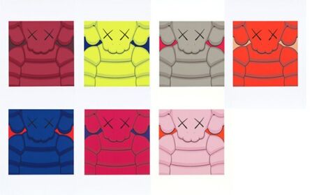 KAWS, ‘What Party (Set of 7)’, 2020