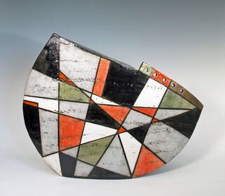 Sheryl Zacharia, ‘Mondrian Moon’, 2017-2019