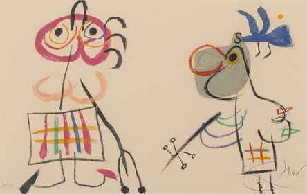 Joan Miró, ‘Untitled, from L'Enfance D'Ubu’, 1975