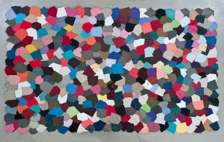Benjamin Rollins Caldwell, ‘Colored Pockets Rug’, 2011