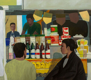 Kongsak Kampakdee, ‘Coffee truck in the morning’, 2024