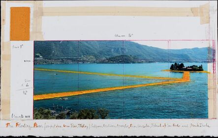 Christo, ‘The Floating Piers (Project for Lake Iseo, Italy)’, 2016
