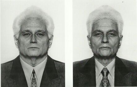 Jiří David, ‘Jacques Derrida, from the series Hidden Image’, 1991-1995