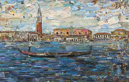 Vik Muniz, ‘Venice (Postcards from Nowhere)’, 2014