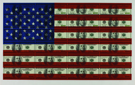 Steven Gagnon, ‘$100 US Flag’, 2004