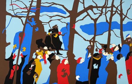 Jacob Lawrence, ‘The Swearing In’, 1977