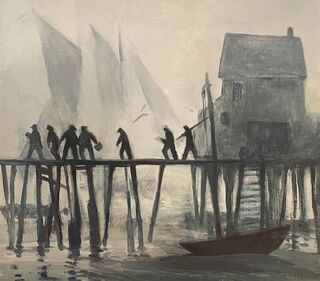 Tod Lindenmuth, ‘Thick Outside, Provincetown, Massachusetts’, 1938