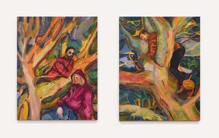 Rebecca Harper, ‘'Family Tree (Repetition rooted in that earlier grief)', (diptych)’, ca. 2020
