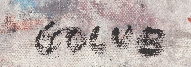 Leon Golub, ‘Le Combat IV’, 1963, Painting, Oil and lacquer on Canvas, Freeman's | Hindman