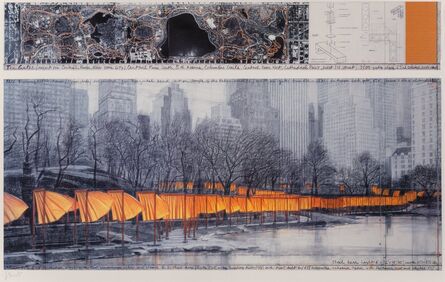 Christo, ‘The Gates, from the Project for Central Park, New York City’, circa 2004