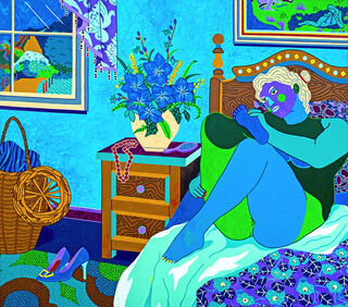 Florent Stosskopf, ‘Almost Blue’, 2021