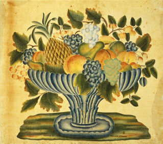 William Stearns, ‘Bowl of Fruit’, ca. 1830/1840