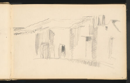 Paul Cézanne, ‘Study of Houses’, 1879/1882