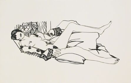 Tom Wesselmann, ‘Monica Nude and the Purple Robe’, 1990
