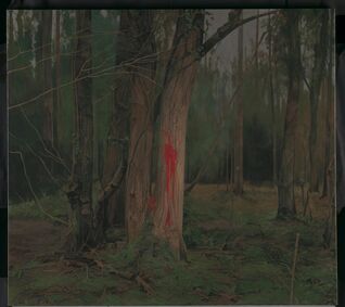 George Shaw (b. 1966), ‘Every Brush Stroke is Torn Out of My Body ’, 2015-2016