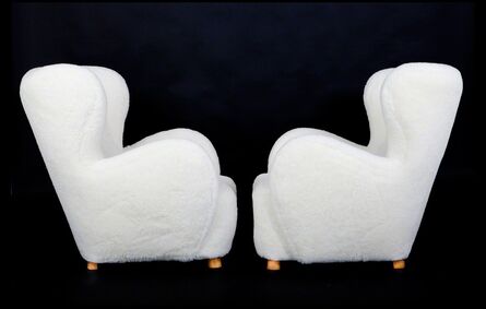 Attributed to Flemming Lassen, ‘Flemming Lassen "Attributed" Pair of Easy Chairs’, ca. 1930