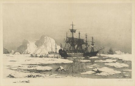 William Bradford, ‘Among the Ice Floes’, 1890
