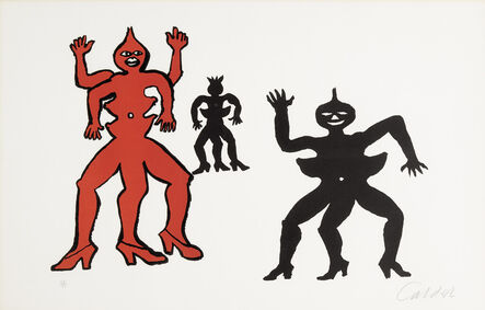 Alexander Calder, ‘Une famille de là-bas’, 1970