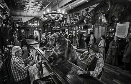 David Yarrow, ‘"I've Got One...A Bear Walks Into A Bar.."’, 2017