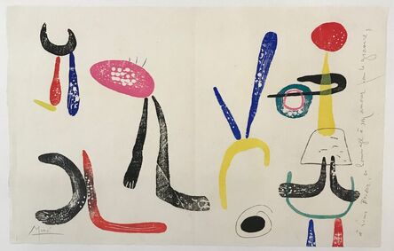 Joan Miró, ‘Á toute épreuve (Proof against all)’, 1958