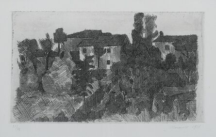 Giorgio Morandi, ‘Il poggio di sera’, 1928