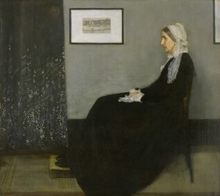 James Abbott McNeill Whistler, ‘Arrangement in grey and black No. 1 (Whister's Mother)’, 1871