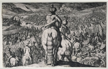 Antonio Tempesta, ‘Plate 5: The Defeat of the Ethiopians’, 1613