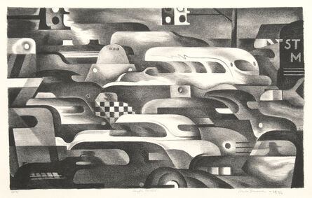 Benton Murdoch Spruance, ‘Traffic Control’, 1936