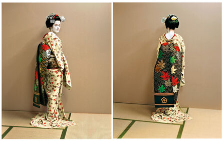 Jacqueline Hassink, ‘The maiko as an artist, the artist as a maiko. Kyoto, Japan Self-portraits 11 June 2004’, 2004