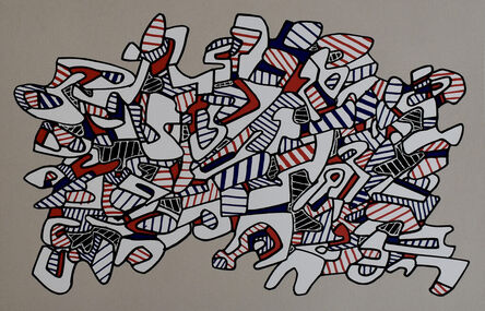Jean Dubuffet, ‘Galloping Race, from: Fables ’, 1976