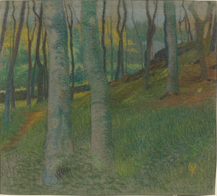 Lucien Ott, ‘Wooded Landscape’, ca. 1905