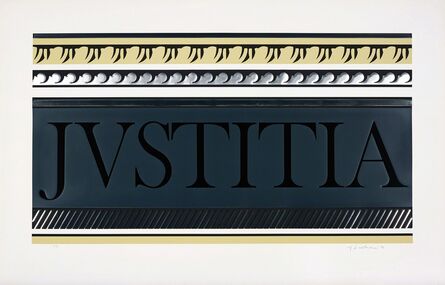 Roy Lichtenstein, ‘Entablature X’, 1976