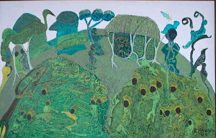 Everald Brown, ‘'Spirits of Bird Tree Hill'’, 1994