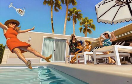 Carrie Graber, ‘It's Not a Party Until Someone Falls Into the Pool’, 2021